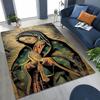 HD Faith Virgin Mary Jesus Blessed Rug Carpet for Bedroom Living Room Sofa Home Doormat Decor,Kids Play Non-slip Floor Mat