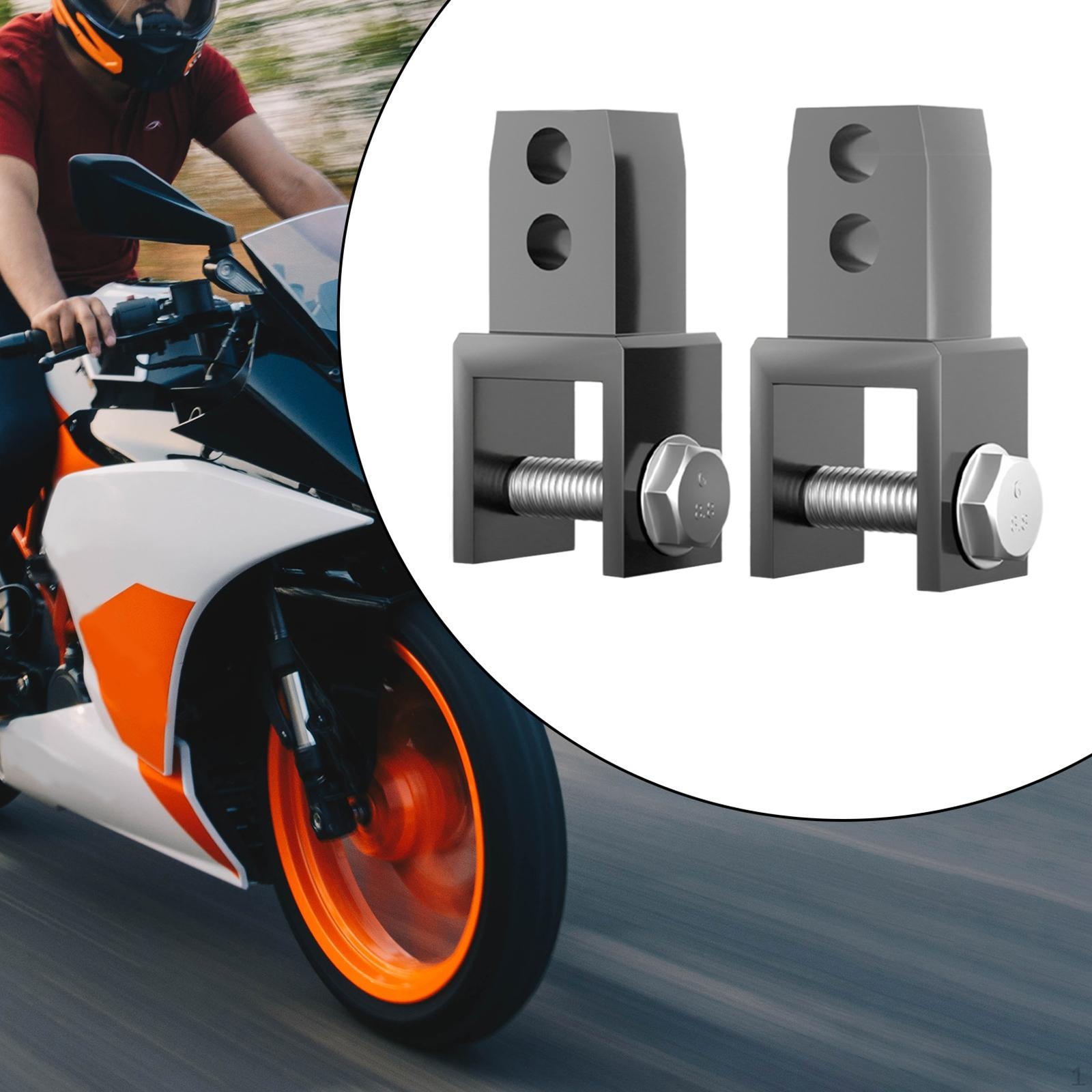 

2 шт., удлинитель, конический стояк, задний амортизатор мотоцикла, прямая замена серый