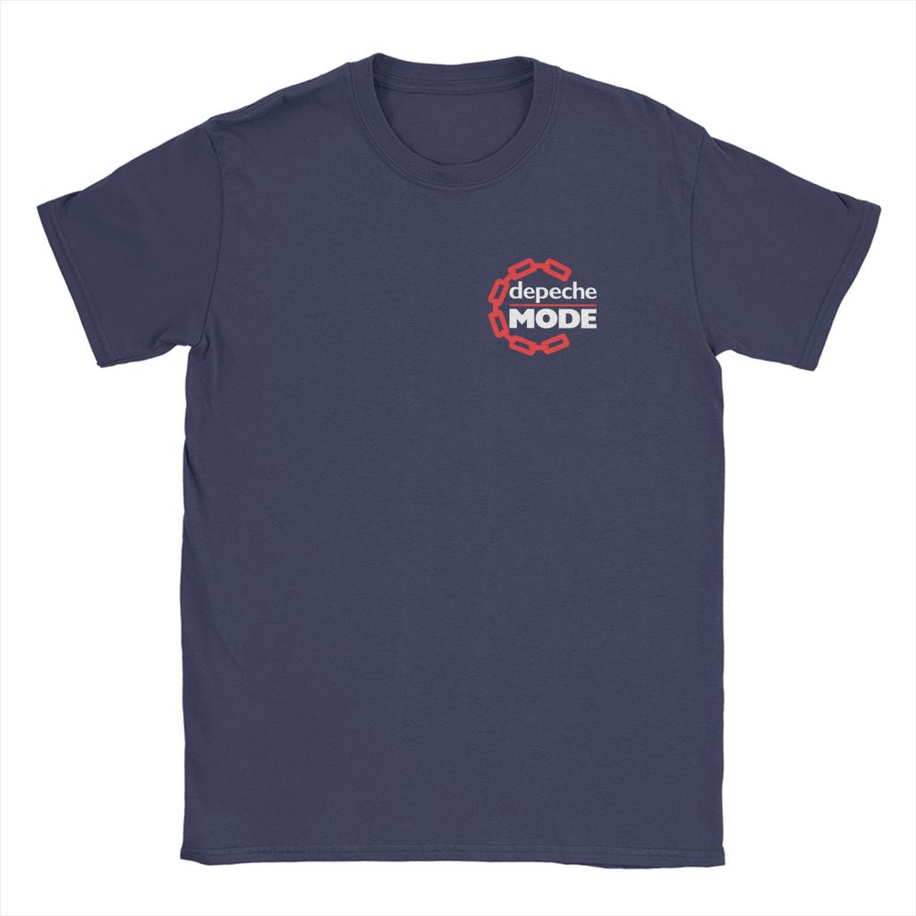 Oversize T-shirt Letni Elektroniczny Rock Depeche Cool Mode Koszulki Czysta Bawełna T-shirt Męski Duży Rozmiar Krótki Rękaw Koszulki