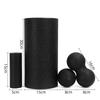 EPP Yoga Foam Roller Set with Peanut & Fascia Massage Balls for Muscle Relaxation