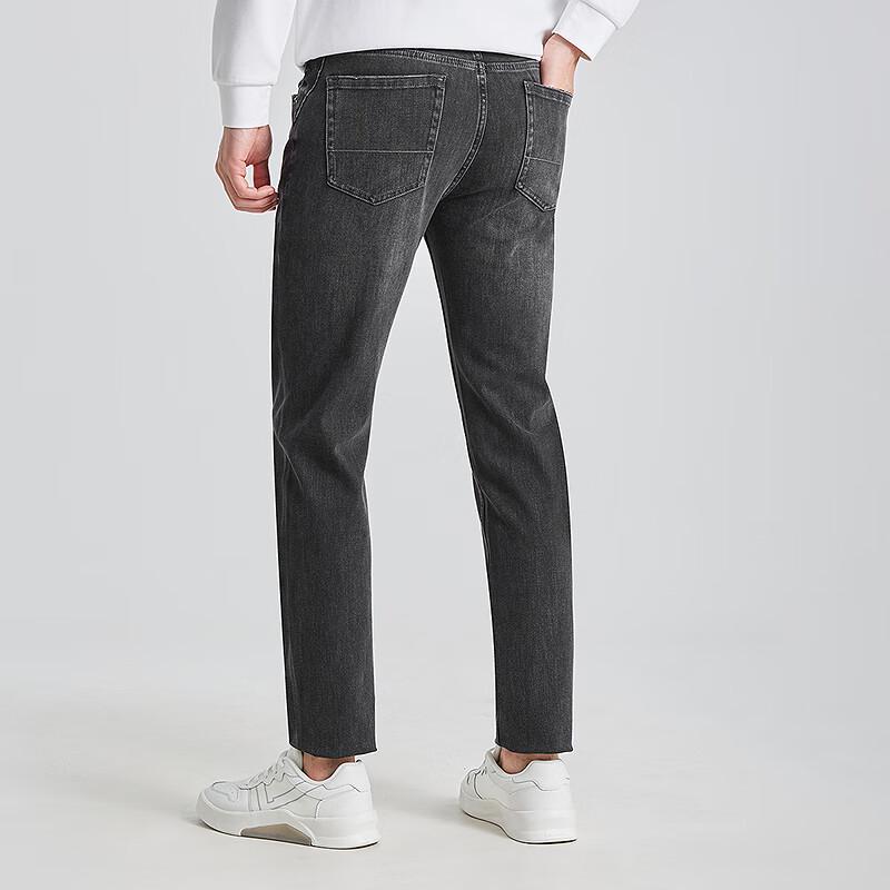 Lilanz Men's Slim Fit Low-Waist Stretch Jeans