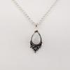 Rainbow Moonstone Gemstone 925 Sterling Silver Handcrafted Jewelry Pendant 1.5" For Gift PP-70-24