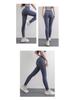 Women's High-Waist Yoga Pants: Thin, Peach Hip Lift, Tummy Control, Quick-Dry, Tight Fit for Spring/Summer Running & Training