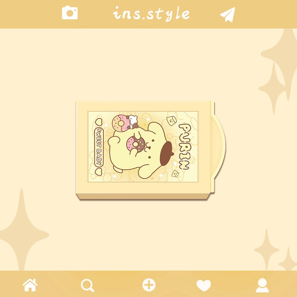 kawaii  magic box cinnamoroll kuromi eraser storage box kids cute student my melody cartoon children toys small gift pvc