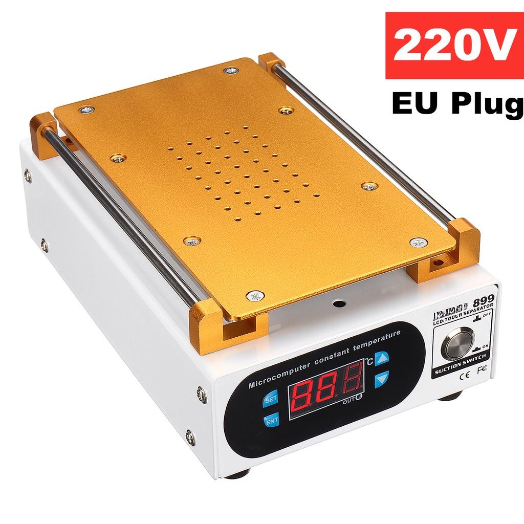 Separador de tela lcd, plataforma de aquecimento automático, máquina de reparo de telefone, remoção de vidro, placa lisa, separador de tela, 7 polegadas, 220/110v