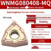 Peach-Shaped WNMG080404 Stainless Steel CNC Turning Insert