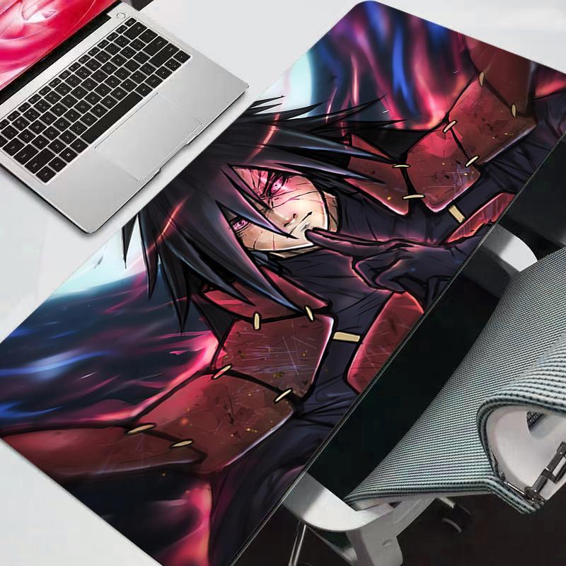 Naruto Mouse Pad Anime Gamer Large XXL Tablet Varmilo Keyboard Carpet Kawaii Gaming Accessories Mousepad durable max xxl