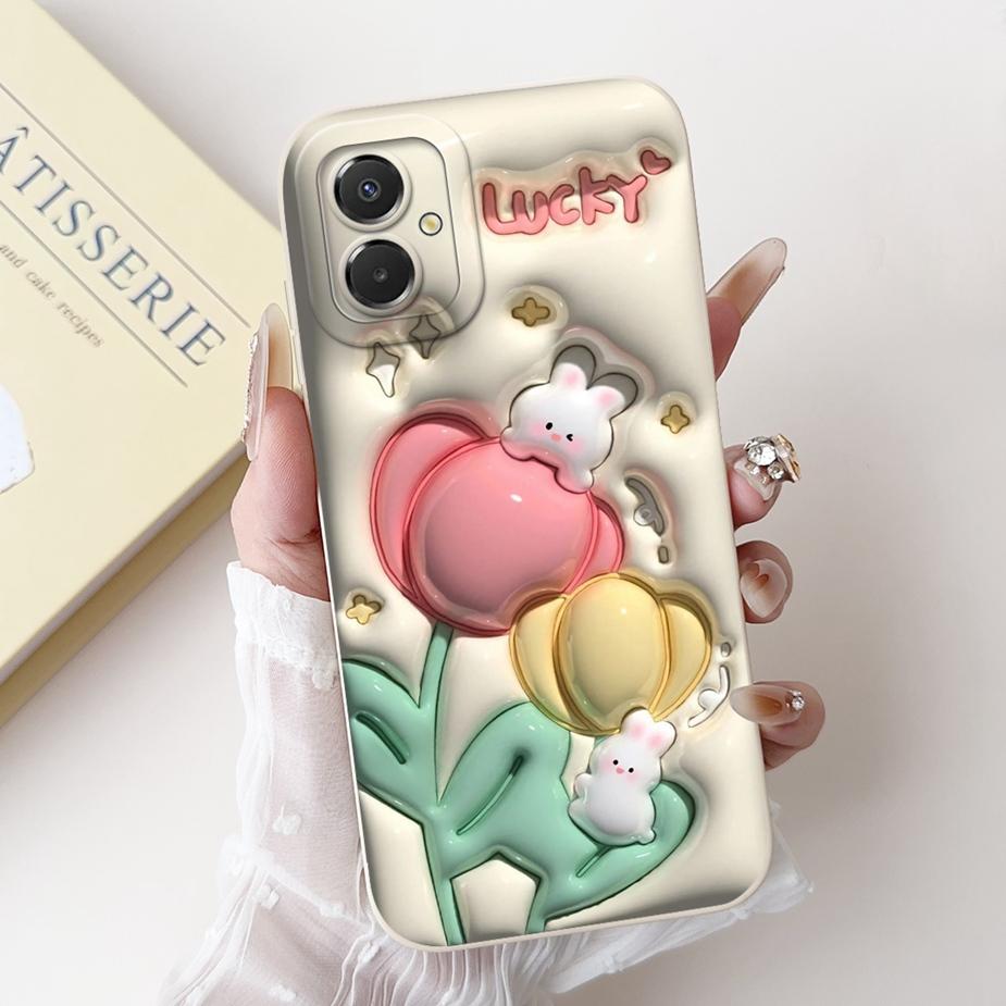 For Samsung Galaxy A07 4G Case SM-A175F Cute Cartoon Cover Shockproof Soft TPU Phone Case For Samsung A07 A 07 GalaxyA07 4G Bags