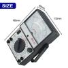 Analog Multimeter Voltmeter Ammeter Ohmmeter Battery Tester Suitable for Various Applications Easy to Understand Readings