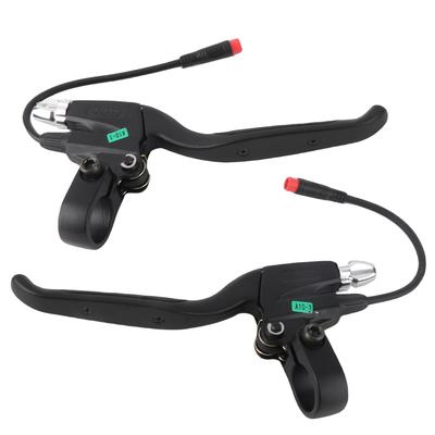 1 Ζεύγος Μανέτες Φρένου Αριστερή & Δεξιά από Κράμα Αλουμινίου Αντικατάσταση για Ηλεκτρικά Πατίνια KUGOO M4 PRO 10 ιντσών