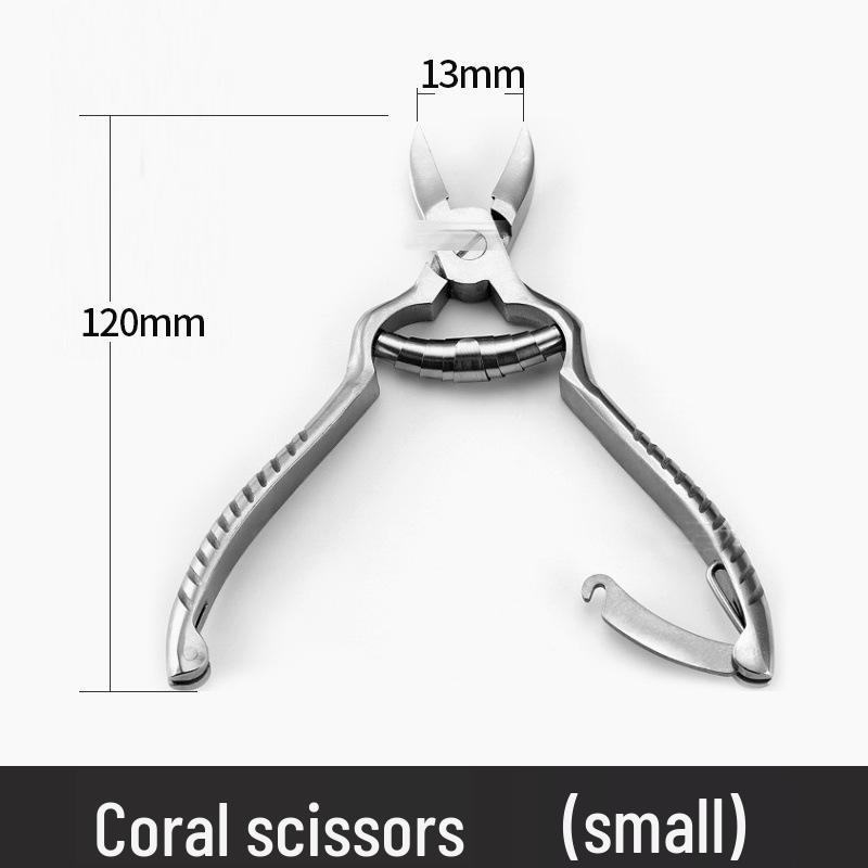 Stainless Steel Anti-Corrosion Coral Shears for Marine Tanks