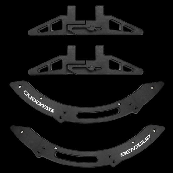 1Pc/1 Set Bike Parking Floor Stand 30-80MM Adjustable Anti-slip Heavy Duty Indoor Outdoor Garage MTB Mountain Road Bicycle Parking Rack Wheel Holder