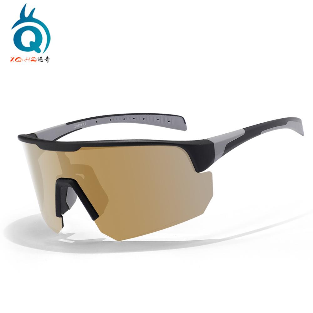 New cycling glasses, running polarized sunglasses, outdoor sports mountain bike goggles, climbing windproof glasses