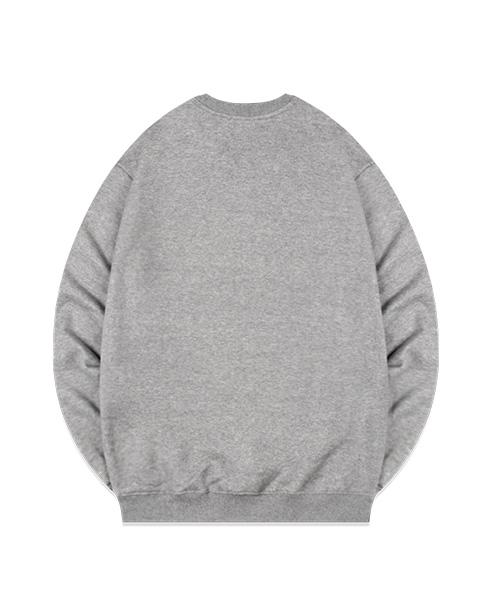RANDOMOFF 1990University Sweatshirt [Gray]