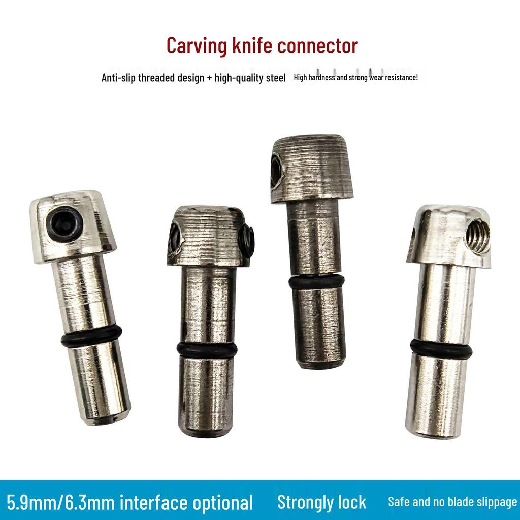Cuchillo Rectangular Rombo de Acero al Cobalto para Grabado DIY Máquina Neumática de Grabado de Joyería de Oro y Plata