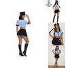 Disfraz de Cosplay de Policía de Halloween Para Mujeres Con Material de Poliéster Para Fiesta y Juego de Rol