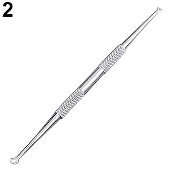 Acne Remover Tool Safe to Skin Blackhead Needle Stainless Steel Silver 10 Cm 1