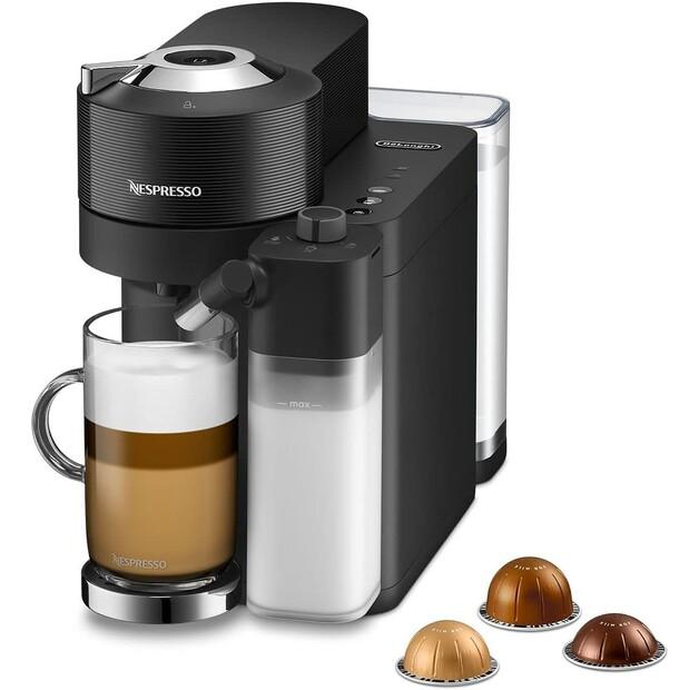 Капсульная кофемашина DeLonghi ENV 300.B Vertuo Lattissima schwarz