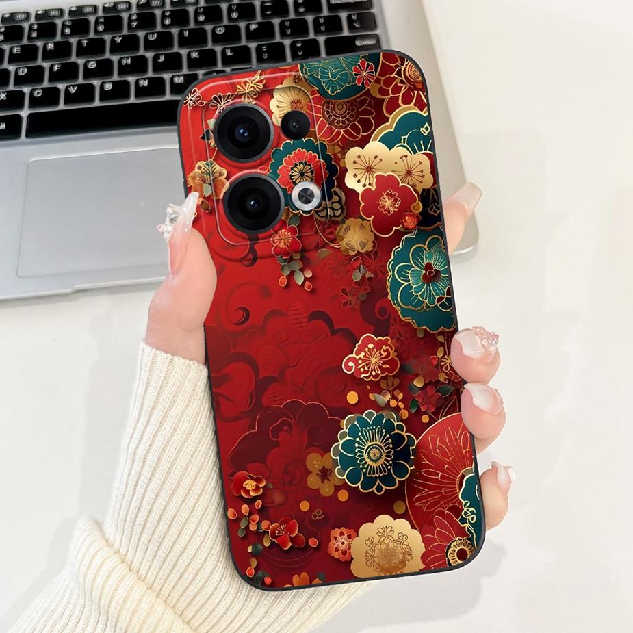 For Oppo Reno 13 Pro 5G Case CPH2697 Luxury Fashion Candy Painted Cover Soft TPU Phone Case For Oppo Reno 13 Reno13 Pro 5G Shell