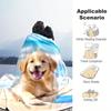 1PC Dog cute printed blanket, all season lightweight home office outdoor nap multifunctional blanket A7