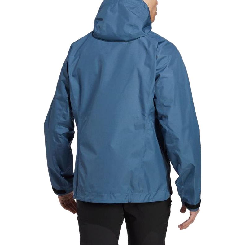 Adidas TERREX XPERIOR Waterproof, Windproof, And Breathable Windbreaker Jacket Men's Blue HN2908