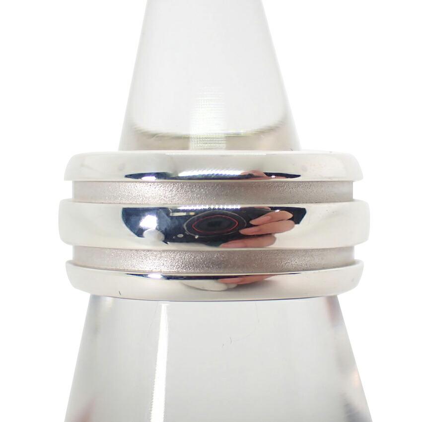 

[Used] TIFFANY 925 Double Line Ring / Size 10 / j17-5