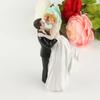 Topper divertenti per torta nuziale Bambole Romantici Sposi Figure Stand Topper Decorazioni Forniture Sposarsi Statuetta in Resina