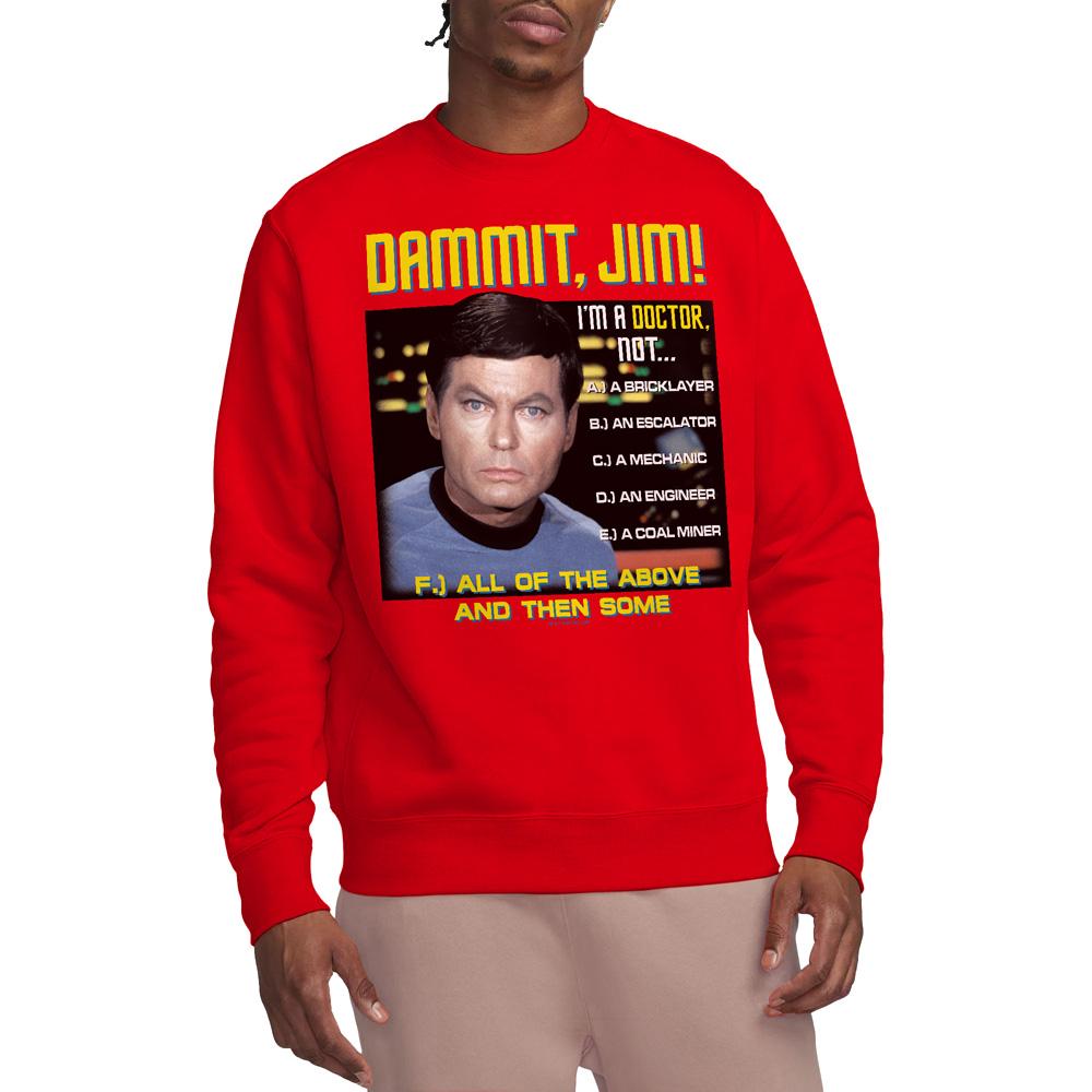 Star Trek Unisex Adult All of the Above Sweatshirt