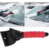 Windscreen Ice/Snow Scraper Scratch Free Foam Grip Frost/Ice Crusher/Remover Winter Window Snow Shovel Cars/Small Trucks