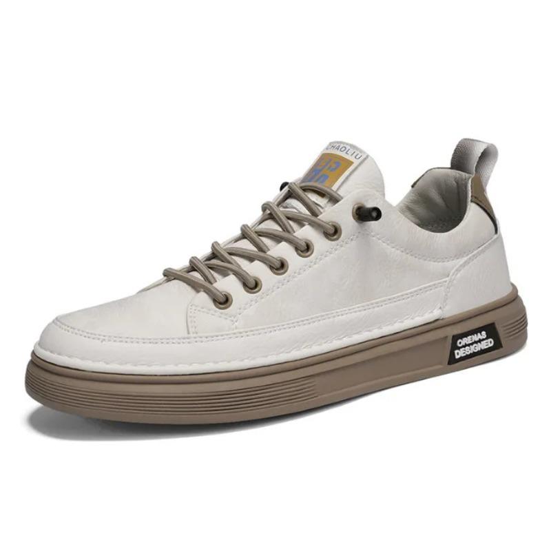 Round Headboard Shoes For Men's Casual Sports Shoes Simple Commuting Light Spring And Autumn Style Breathable Comfortable