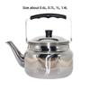 Universal Teapot Water Kettle Stainless Steel Coffee Pot Durable Hotel Tea Kettle  Outdoor Camping