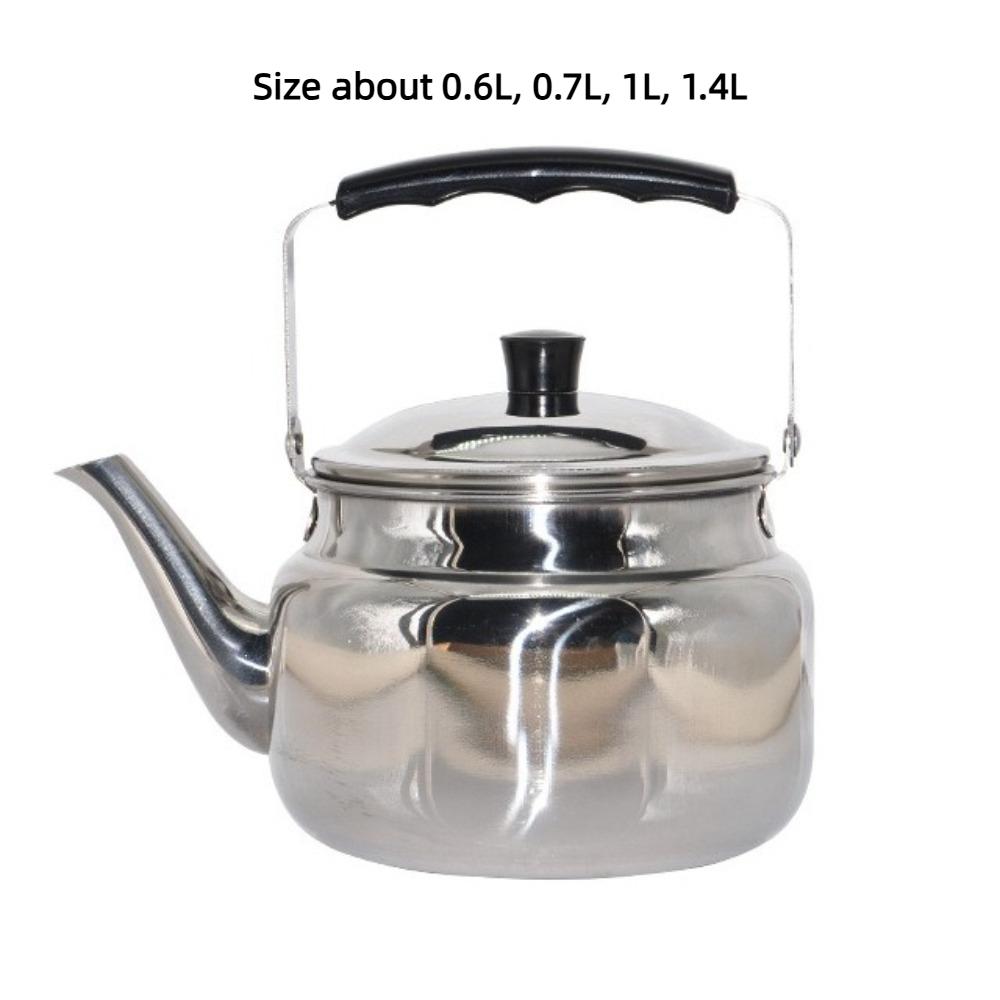 Universal Teapot Water Kettle Stainless Steel Coffee Pot Durable Hotel Tea Kettle  Outdoor Camping