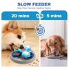 Cross-Border Three-Layer Slow Feeder Rotating Puzzle Bowl for Cats and Dogs