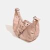 Large capacity half-moon tote sacks for women luxury designer bags and purses new in vintage rivet shoulder crossbody bag