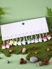 6 Pairs Mushroom Shaped Earrings Set, 3D Resin Cute Earrings Pendant for Women, Personality Earrings for Graduation, Teacher, Back To School Gifts