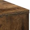 Desk Smoked Oak 100 x 40 x 75 cm Wood Based Material