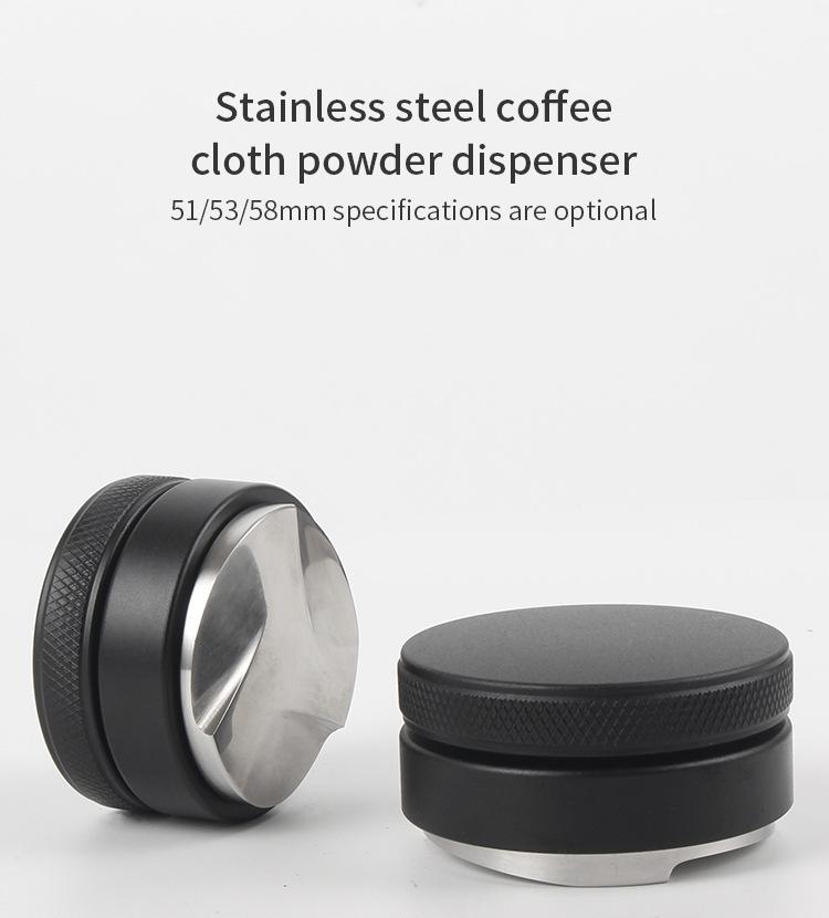 51/53/58mm Coffee Tamper 3 Angled Slopes Palm Tamper Coffee Distributor Espresso Distribution Tool Coffee Accessories