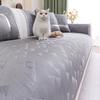 Summer Sofa Cushion  New Ice Silk Cool Sofa Seat Cushion Fixed Non-Slip Cold Sofa Cover Cloth Towel