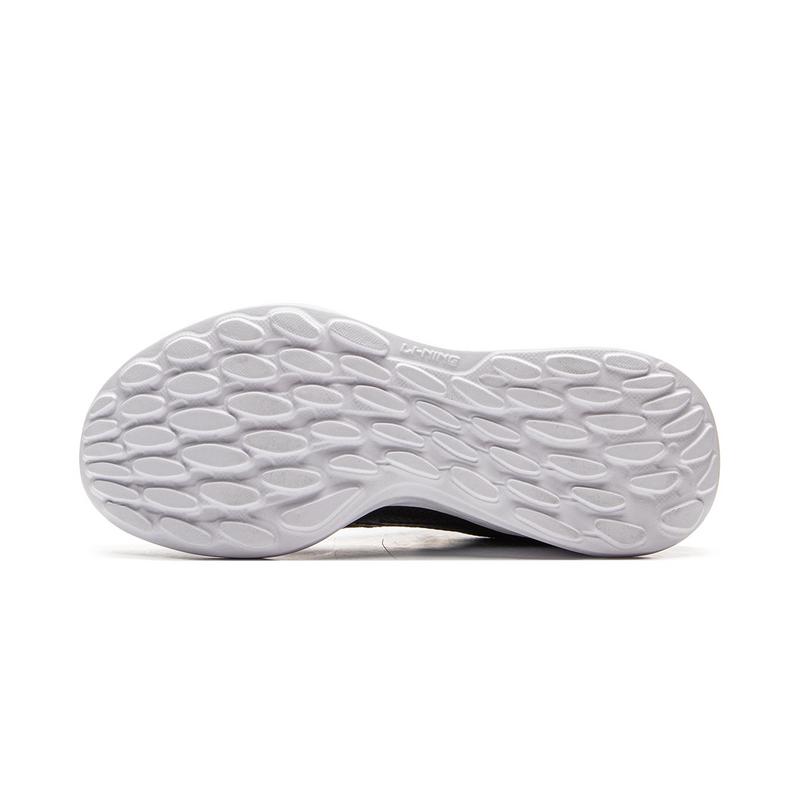 Li-Ning Comfortable Fashion Non-Slip Wear-Resistant Low-Top Casual Running Shoes Women sneaker Black ARSV122-2
