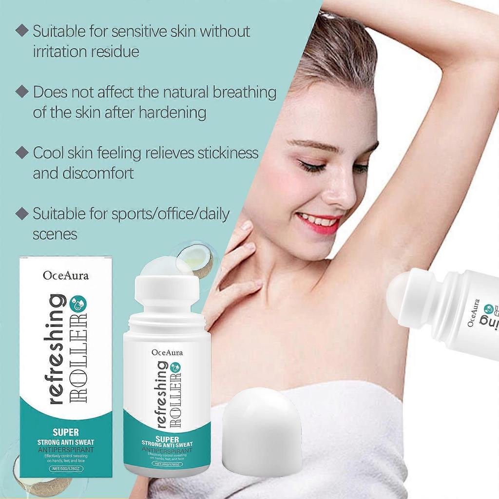 OceAura Body Care Ball Is Gentle and Odorless, Refreshing and Non Sticky In Summer, Easy To Apply, Portable and Portable