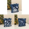 Denim Tote Bag For Women Large Capacity Casual School Shopping Shoulder Bag