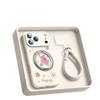 Applicable To iPhone17promax Mobile Phone Case New Apple 16 Case Liquid Silicone 14 Bracket 15 Lanyard