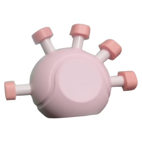 

Hand Grip Strengthener Five Finger Exerciser Ergonomic Grip Strength Trainer Arthritis Hand Therapy Rehabilitation Gripper Workout Equipment розовый