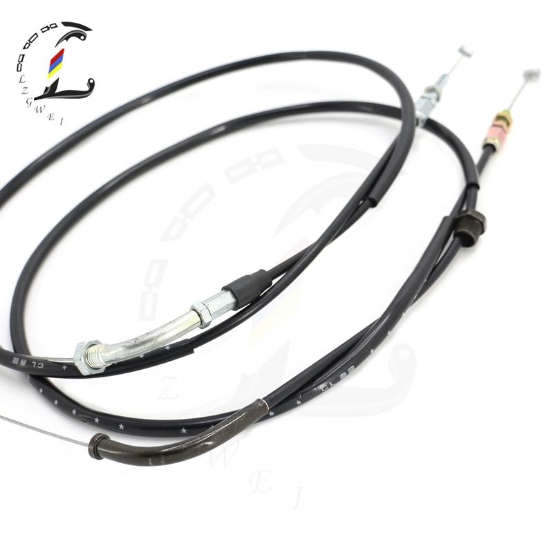 Motorcycle Throttle Cable Motorbike Push Pull Wire Oil Return Line Accessories For Honda CB400 CB550 CB750 CB350 CL360 FT500