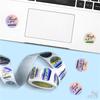 500Pcs/Roll Laser Thank You Kids Rewards Stickers - DIY Scrapbooks Album Decor Sealing Label Decals