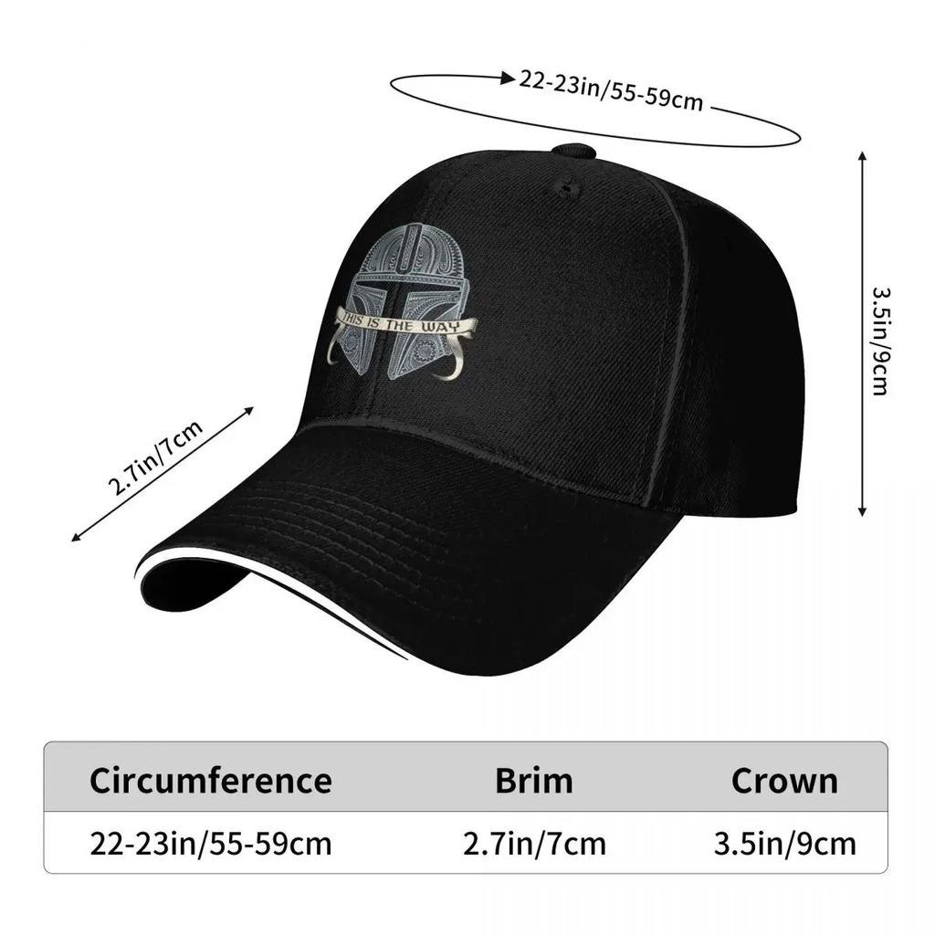 This Is The Ways Tattoo Hiking Baseball Caps Women Unisex Adult Female Beach Sunscreen Hat Peaked Cap