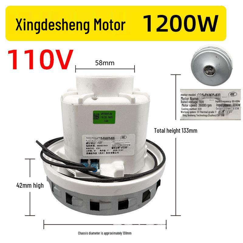 Compatible Accessories for Festo Moca 1200W Vacuum Cleaner and Karcher Dry Grinder Motor, 110V.