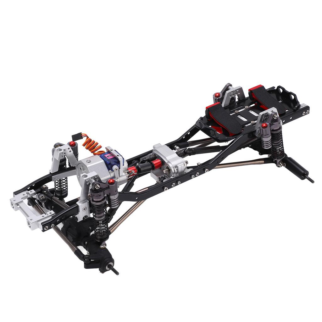 RC Frame 1Celsius10 Climbing Car 313mm Wheelbase Dual Speed High Low Gear Frame Set with Front Bumper