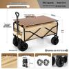 Heavy-Duty Folding Outdoor Camping Wagon
