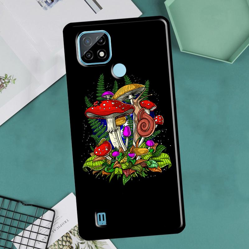 Shrooms Hippie Zauberpilz Hülle Für OnePlus Nord 2 9 10 Pro 9R 10R 8T Hülle Für Realme GT Master Neo 2 3 8i 9i 8 Pro
